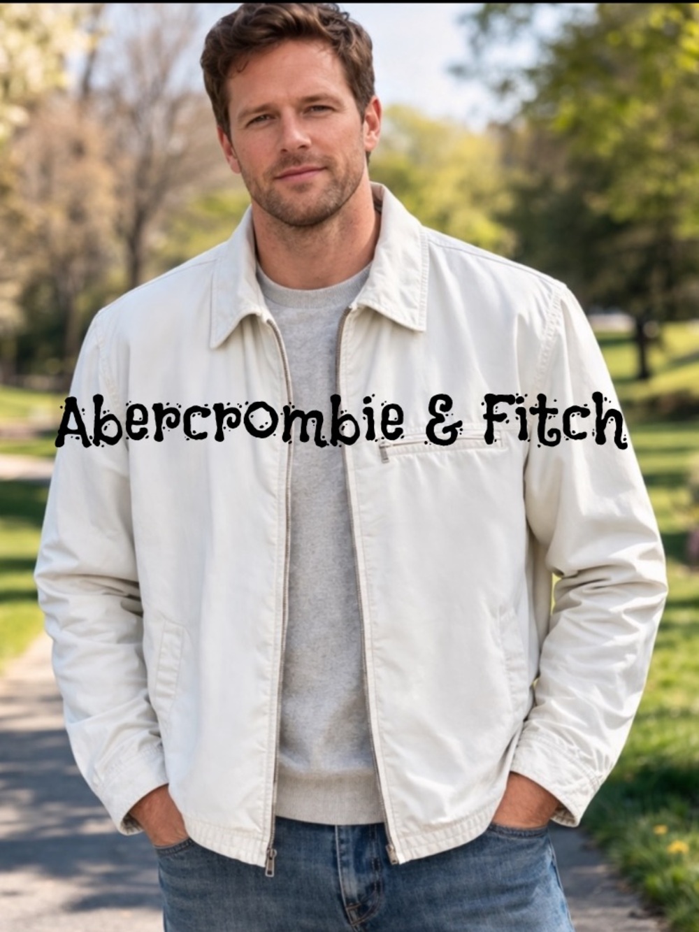 Lightweight Zip Trucker Jacket